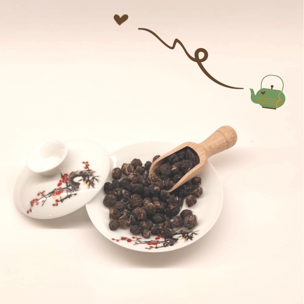 Té Blanco Perlas de Jazmín "Zhen Zhu" - Imagen 2