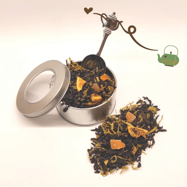 Té Rojo Pu-Erh Pomelo Naranja - Imagen 2