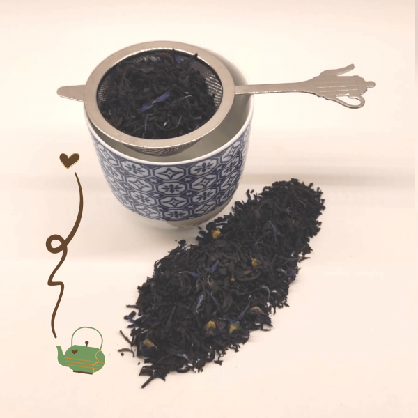 Té Negro Earl Grey Indigo Flower - Imagen 2