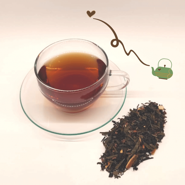 Té Negro y Verde Kashmiri