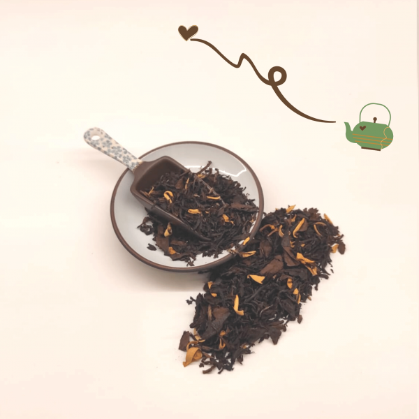 Té Azul Oolong Pétalos de Azahar - Imagen 2