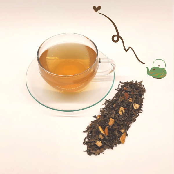 Té Verde Galleta de Almendra