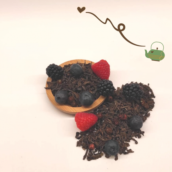 Té Rojo Pu-Erh Caperucita Roja - Imagen 2