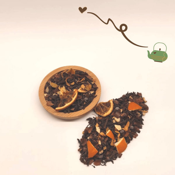 Té Rojo Pu-Erh Delicias de Chocolate y Naranja - Imagen 3