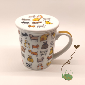 Taza Infusora Mis Mejores Amigos