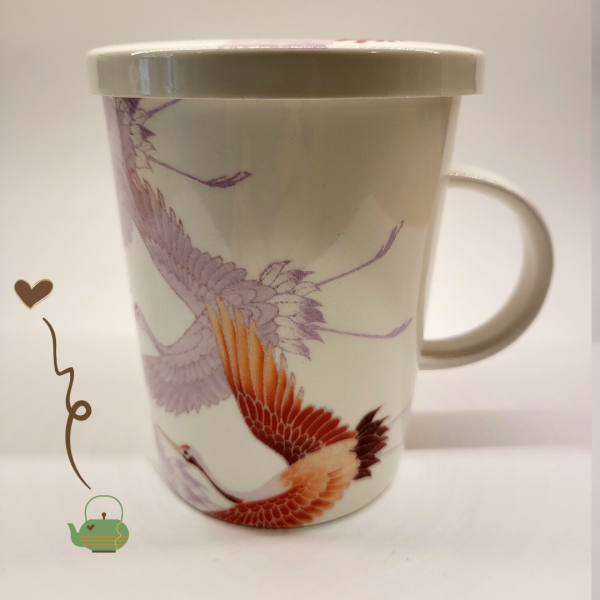 Taza Infusora Garzas