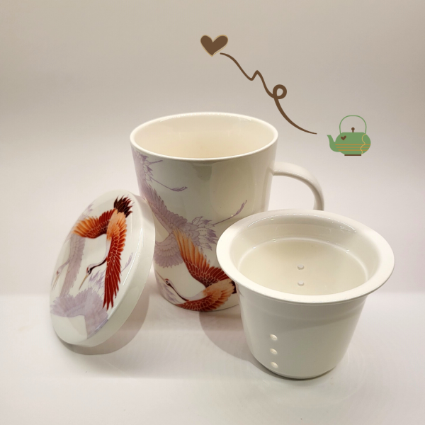Taza Infusora Garzas - Imagen 2