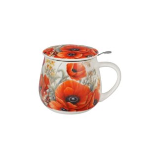 Taza Infusora Amapolas