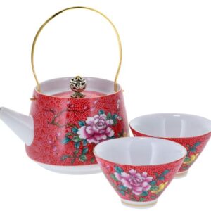 Juego de Té "Yazhen" rojo